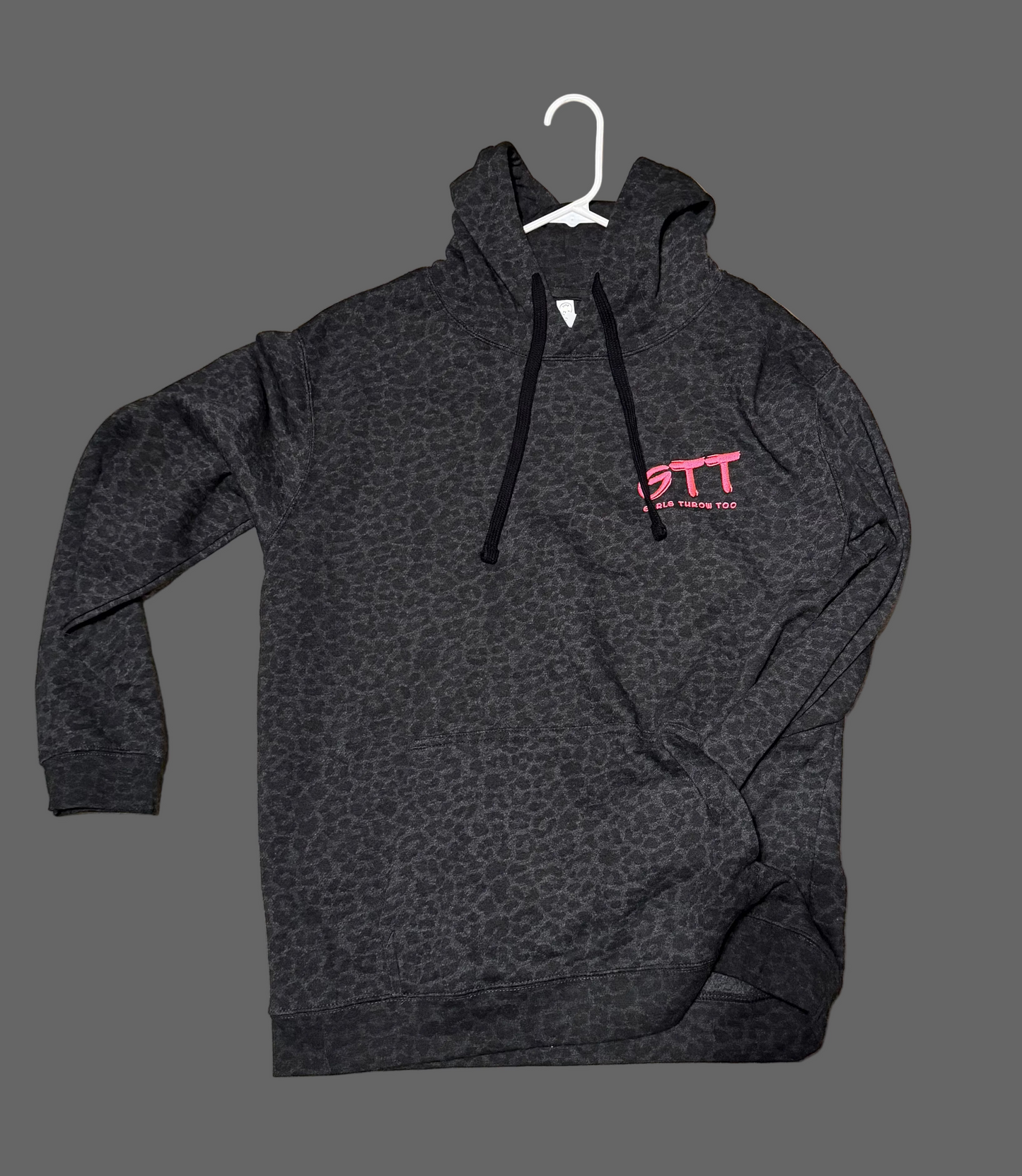 Black Cheetah w/ Hot Pink Logo