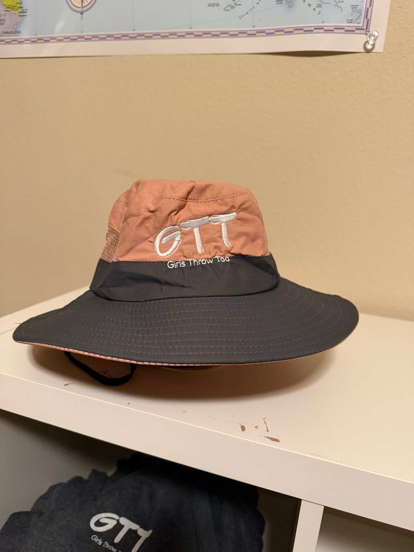 Sun Hat w/ Ponytail Holder