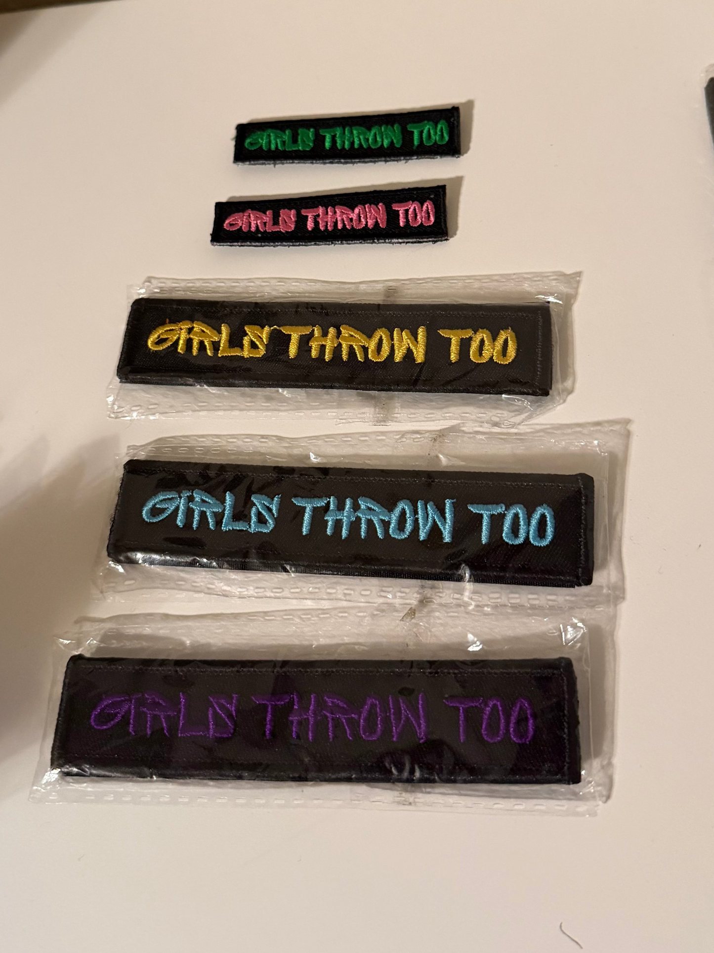 Script Logo Patches