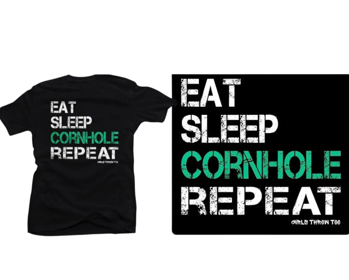 Eat Sleep Cornhole Repeat